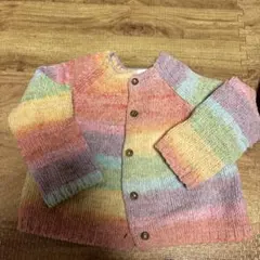 next カラフルニットカーディガン　9-12ヶ月