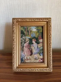 ヴィンテージ　フランス　油絵 1950年代 油彩 花の絵【フランスヴィンテージ】 | Akrasia