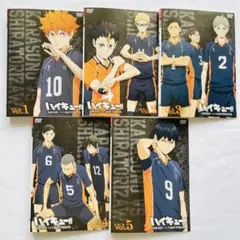 ハイキュー!! 鳥野高校 VS 白鳥沢学園高校　3期　DVD 全 5巻セット