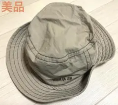 アウトドアハット ベージュ コムサイズム