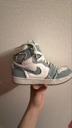 Nike Air Jordan 1 デニムスニーカー