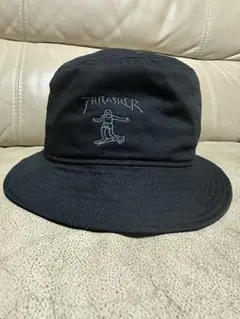 THRASHER スラッシャー マークゴンザレス バケットハット ブラック 黒