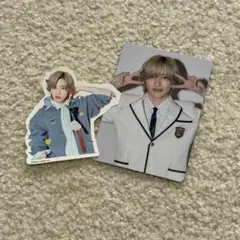 道枝駿佑　HARDWORK トレーディングカード&フレークシール