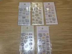新品未使用 ちいかわベビー　ミニミニぷっくりシール　5点セット