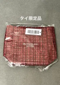 【新品未開封】DEAN & DELUCA ツイード♡トートバッグ タイ限定品