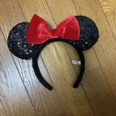 ミッキー風スパンコールカチューシャ