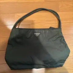 PRADA オリーブグリーン トートバッグ