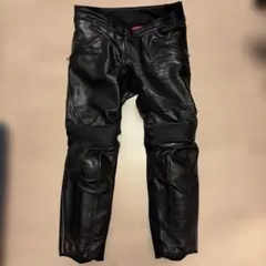 Ducati ダイネーゼ　レザー バイクパンツ ブラック　レザーパンツのサムネイル