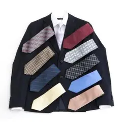 【10本セット】 ネクタイ ビジネス 仕事用 社会人 スーツ シャツ タイ 67