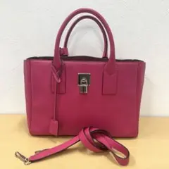 極美品asmo 本革3way ショルダークラッチハンドバッグ 持ち手 