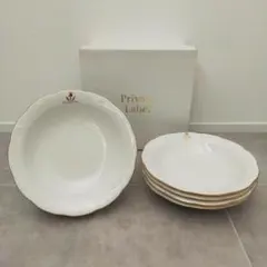 【未使用】PrivateLabel プレート5枚セット 約23cm 箱付き
