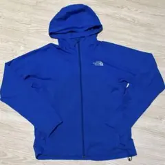 ノースフェイス　スワローテイルフーディ　ブルー　メンズL