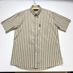 MICHIKOLONDON ミチコロンドン 半袖シャツ ストライプ メンズ Lのサムネイル