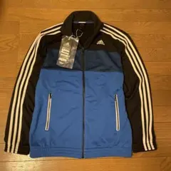 adidas メンズ トラックジャケット ブルー ブラック