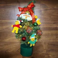 クリスマスツリー　プーさん　ぬいぐるみ　ジャンク