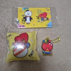 BTS V テテ BT21 TATA タタ　キーホルダー　シール　バンタン