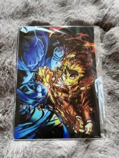 鬼滅の刃　ビジュアルアクリルボード　煉獄杏寿郎　猗窩座　無限列車　劇場版
