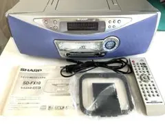 ジャンク SHARP CDMDラジカセ MD-F11 1999年製 シャープ - メルカリ
