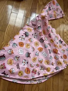 ベビーポンチョ・マント ピンク