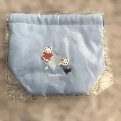 新品☆ファミリア　宝塚コラボ　巾着　星組のサムネイル