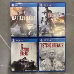 【4本セット】バトルフィールド 1・4 & サイコブレイク 1・2 セット