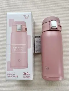 象印　ステンレスマグ　0.36L　ピンク　SM-SF36-PA　水筒のサムネイル