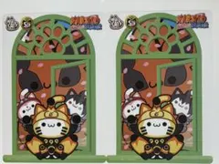 NARUTO ナルト カタログシート ニャルト 下敷き 2枚
