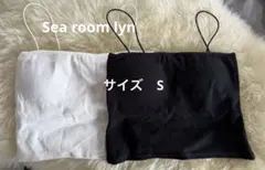 SEA ROOM LYNブラトップ キャミソール 2枚セット ブラック ホワイトのサムネイル
