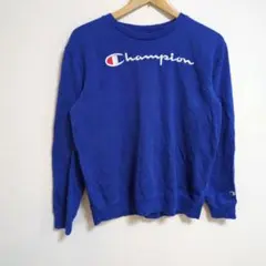 ✨️Champion 青 トレーナー【XL】裏起毛 キッズ 160 チャンピオン