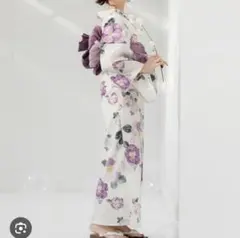 Dita 薄紫色 花柄 浴衣・帯セット - メルカリ