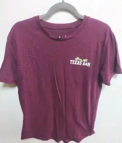 Texas A&M ドッグ 犬 アニマル バーガンディ Tシャツ M