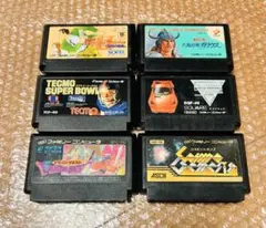 【ファミコンソフト6本セット・Nintendo Famicom】gmj