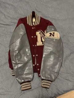 バーガンディ/グレー スタジャン