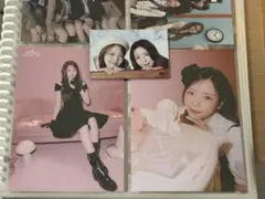 NiziU アヤカ マヤのポストカード スクエアマグネット3つセット