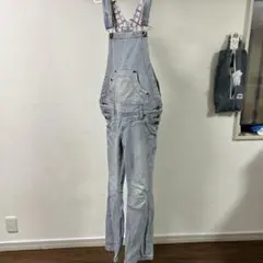 ストライプ オーバーオール