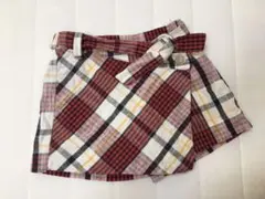 巻きスカート風チェックキュロット (ザラガールズ) サイズ116
