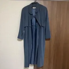 ダークブルー トレンチコート