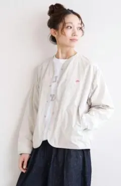 DANTON ホワイト ライトジャケット　薄手⭐︎ 38のサムネイル