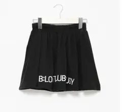 バイラビット 立体ロゴ刺繍 フレア スカパン 150 140