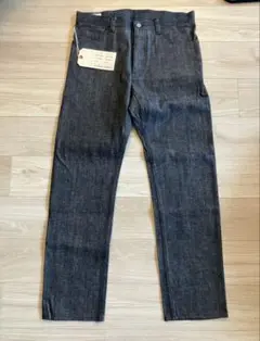 ササフラス　Sprayer 5 Pants ブラックデニム　14オンス