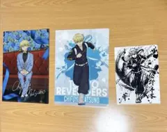 東京リベンジャーズ　松野千冬　クリアファイル　セット3枚