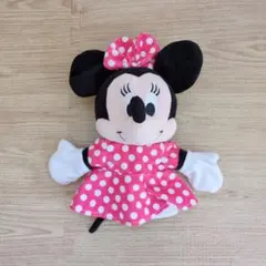 dwe ミニー　パペット　ぬいぐるみ　ディズニー英語システム　ディズニー