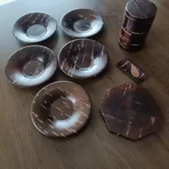 樺細工品8点