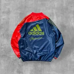 【希少】アディダス プロフェッショナル Vジャン ウインドブレーカーデカロゴ M
