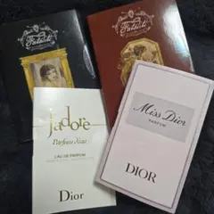 Diorなど香水サンプルセット 4点