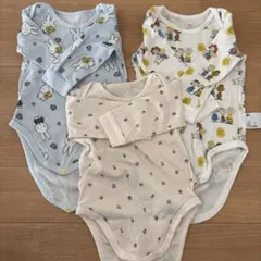 ベビー用ロンパース 3点セット 70.80