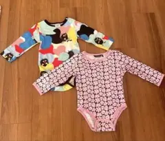 ⭐️ほぼ未使用⭐️MOOMIN & marimekko ロンパース 2点セット