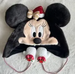ディズニー ミニーマウス サンタ帽 ファンキャップ