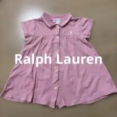Ralph Lauren ピンク ワンピース 6-9Mのサムネイル
