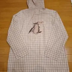 【希少 レア】わちふぃーるど＊猫のダヤン ナイロン レインコート チェックのサムネイル